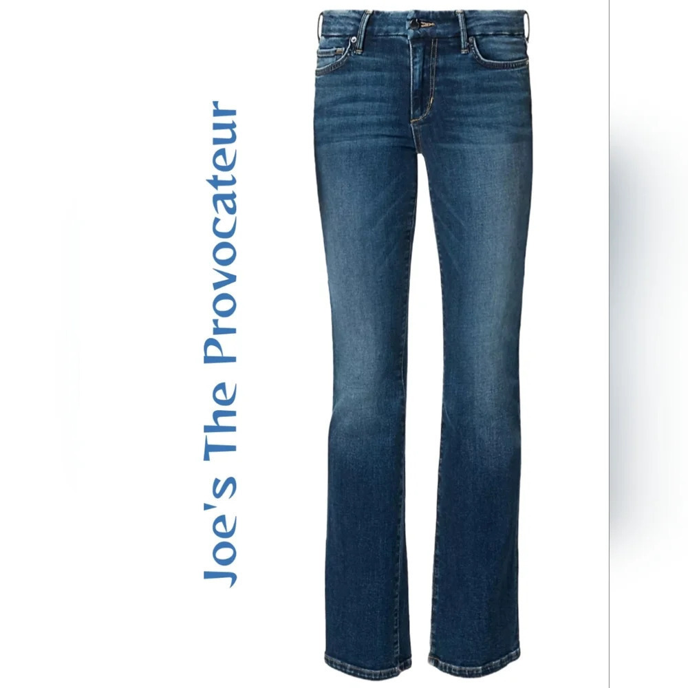 Joe's Womens The Provocateur Stephaney Stephaney Mid Rise Boot Cut Jeans Sz 31